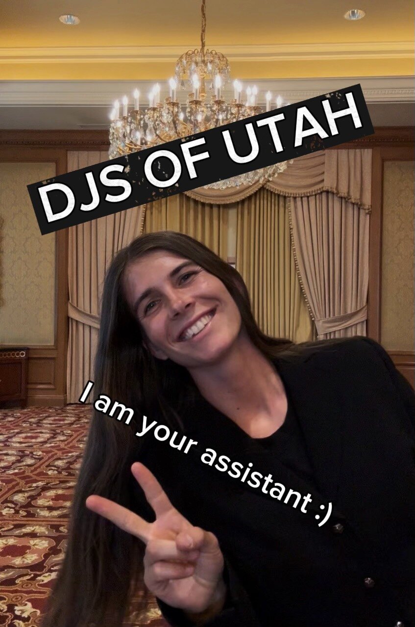 Kezia Burgoyne, a DJ assistant and content stylist